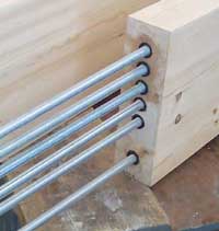 Timber-Resin splice Kit for Structural Timber Repair